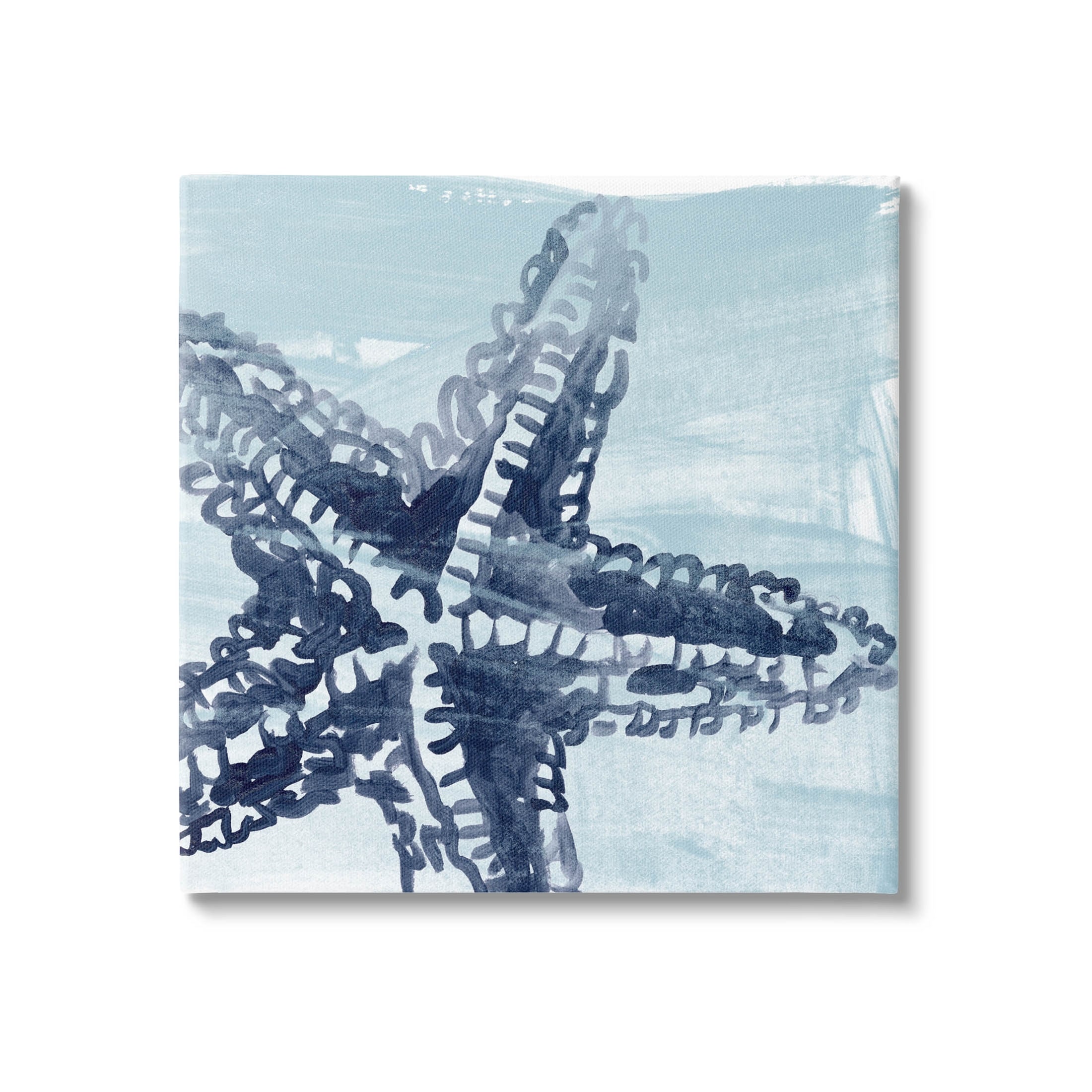 Stupell Modern Sea Life Starfish Canvas Wall Art, Design by June Erica Vess  - On Sale - Bed Bath & Beyond - 36970660