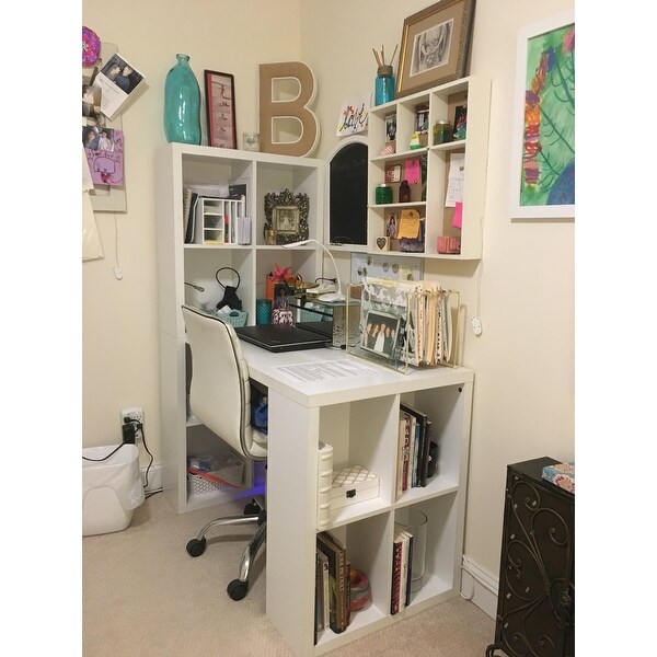 Top Product Reviews For Avenue Greene Acorn Ridge White Hobby Desk 20186857 Overstock