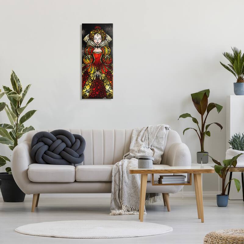 Stupell Royal Elizabeth I Portrait Canvas Wall Art Design By Mandie Manzano