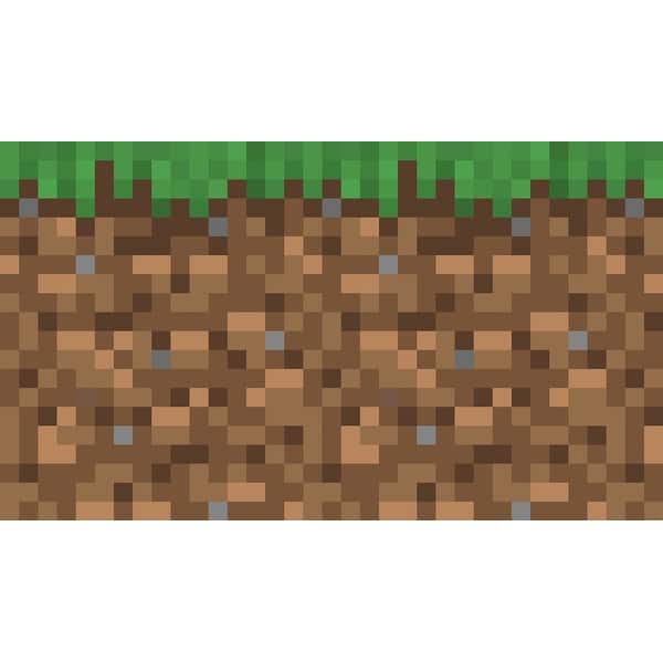 slide 2 of 6, Minecraft Blocks Peel and Stick Wallpaper Mural by RoomMates