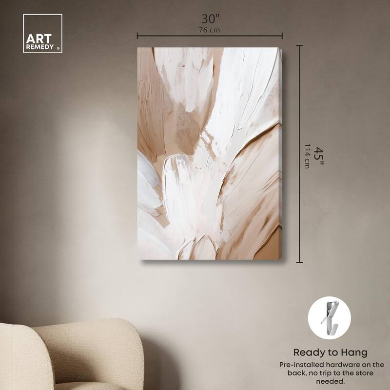 Fawn and Frost Canvas by Art Remedy, Gallery Wrapped