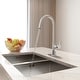 preview thumbnail 15 of 21, Kitchen Sink Faucet Single-Handle Pull-Out Sprayer Kitchen Faucet