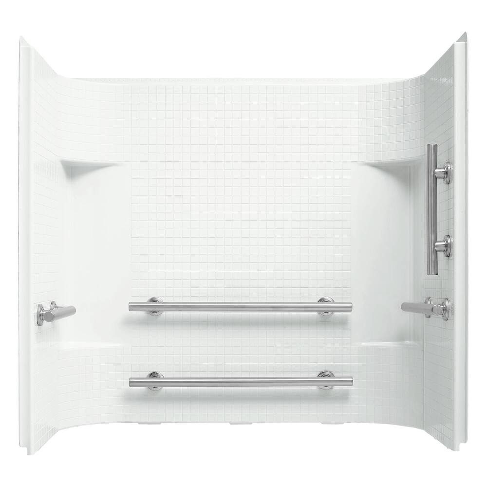Sterling 71144123 Accord 55" x 59-3/8" x 31-1/4" Vikrell Shower Wall
