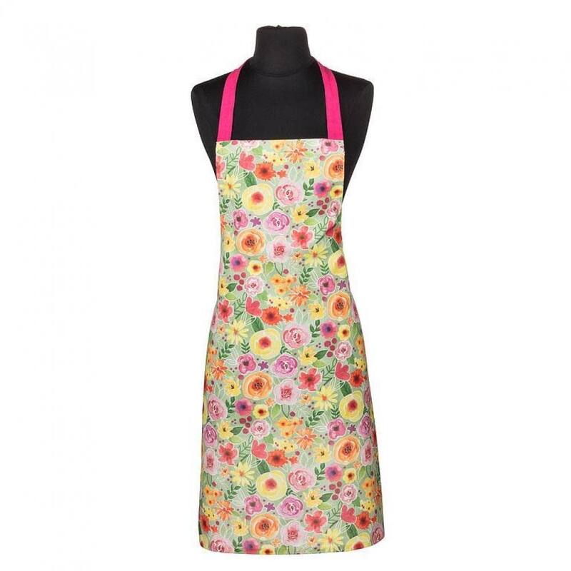 Bright Floral Apron