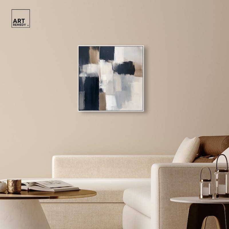 Blue Undertone II Canvas by Art Remedy