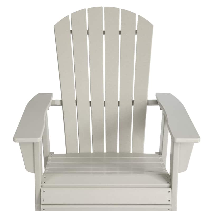 Altura Hdpe All Weather Outdoor Patio Adirondack Dining Chair