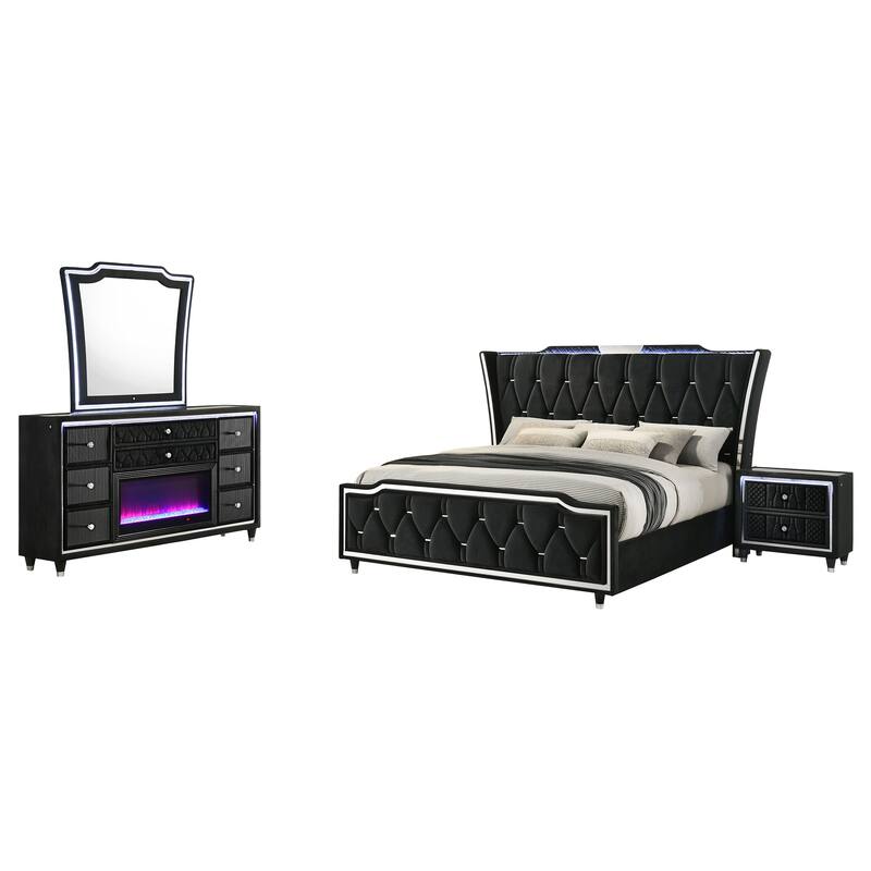 Lorient Bedroom Set Black