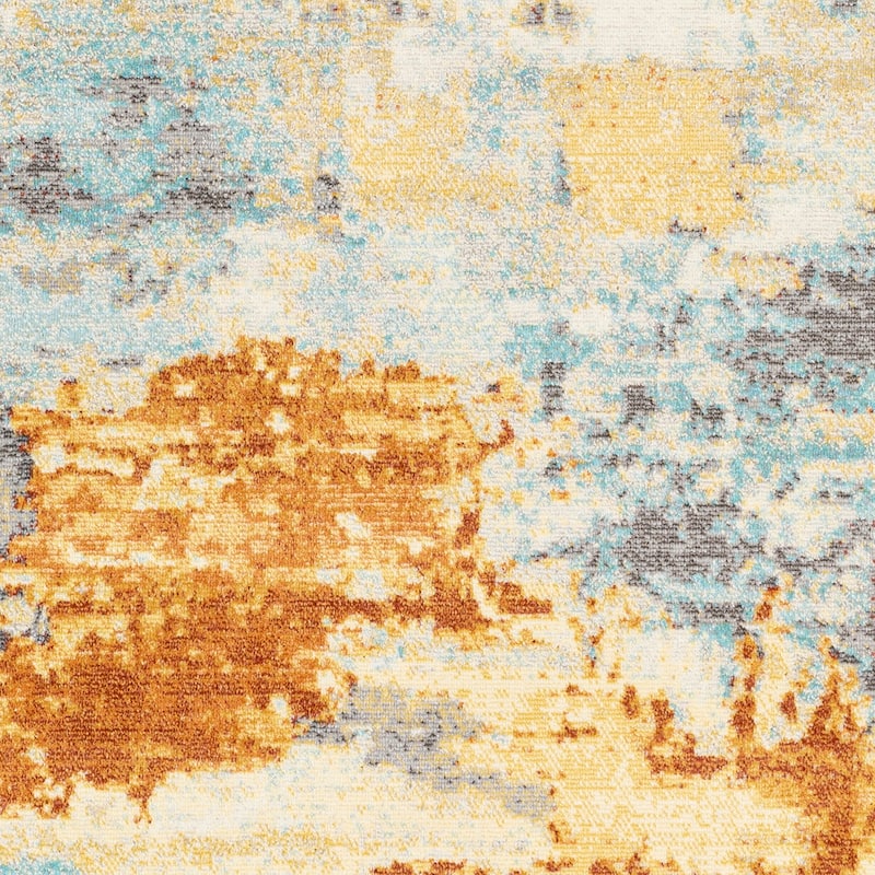 Livabliss Chidi Indoor / Outdoor Abstract Industrial Area Rug