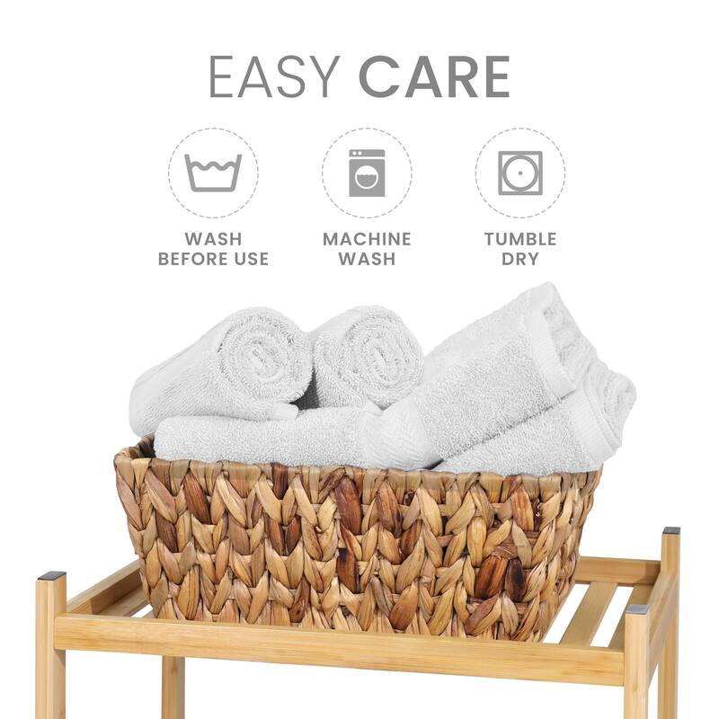 Martex 6 PC 100% Ringspun Cotton Towel Set Highly Absorbent & Soft