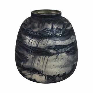 Sagebrook Home Abstract Glass Vase