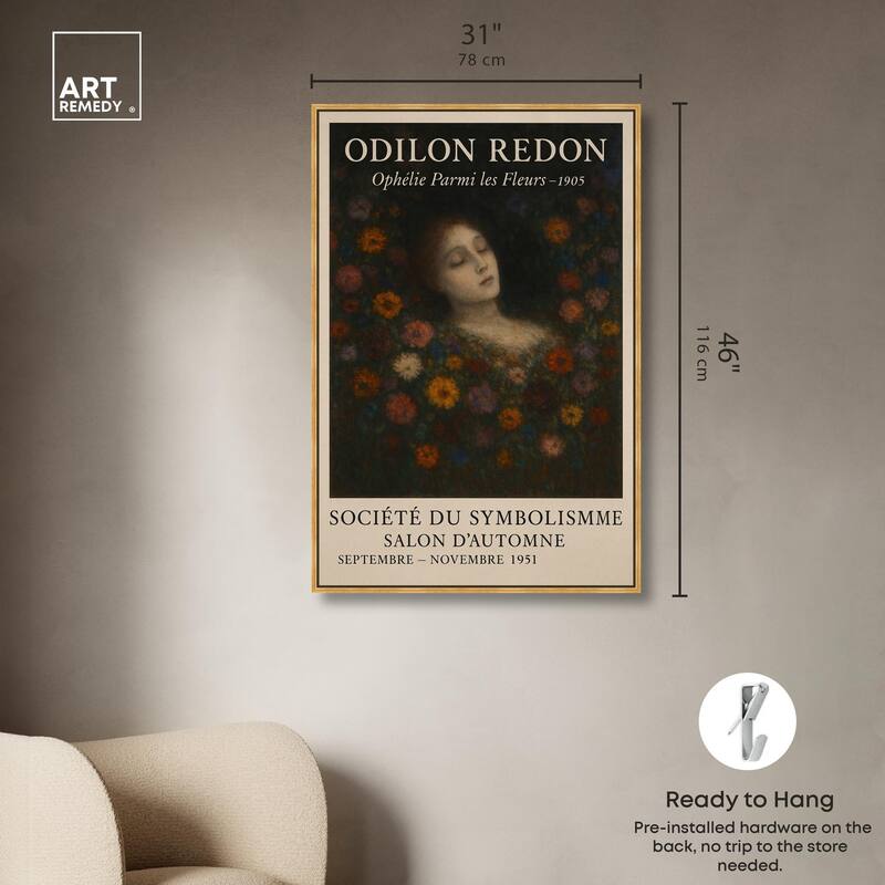 Redon's Beauty Canvas by Art Remedy