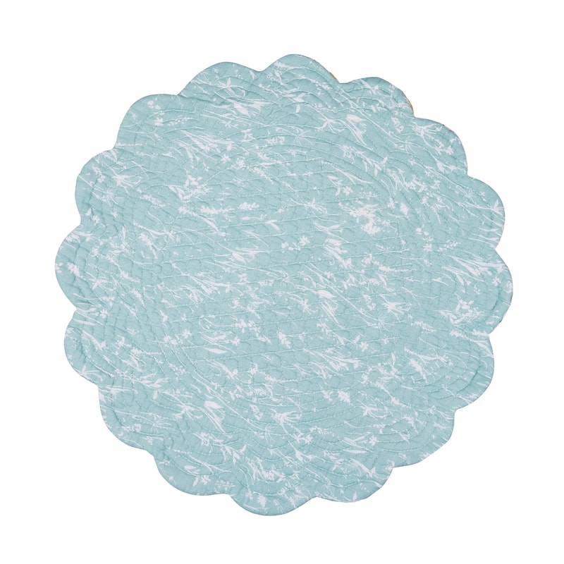 Sheila Round Placemats Set of 6, 17"