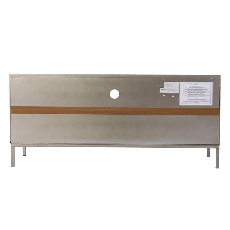SEI Furniture Mirrored Media TV Stand for TV's up to 51"