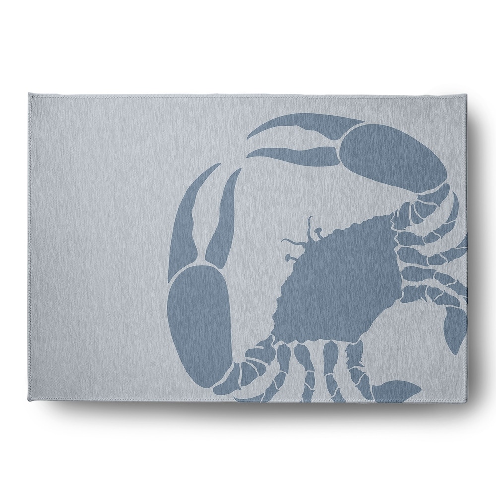 Crab Dip Nautical Indoor/Outdoor Rug
