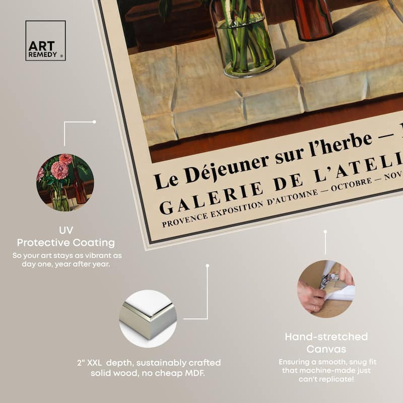 Provence Autumn Exhibition Canvas by Art Remedy