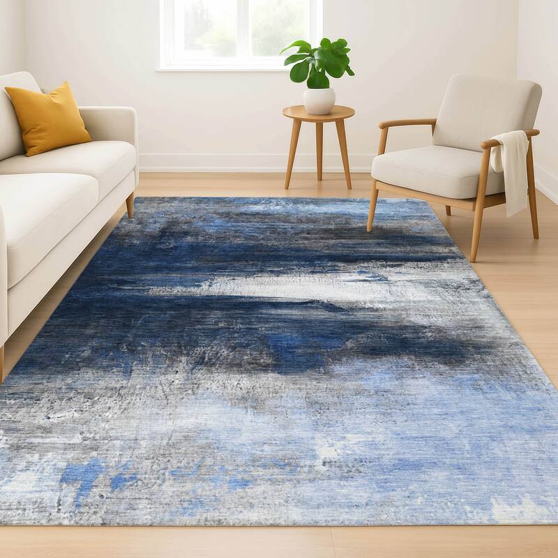 Premium Washable Super Soft Modern Abstract Mayfield Rug