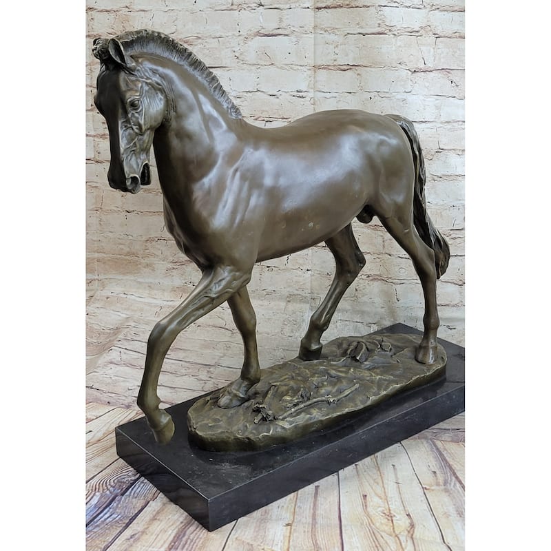 Extra Large Show Case Arabian Horse By Mene Bronze Stallion Sculpture Statue Ar