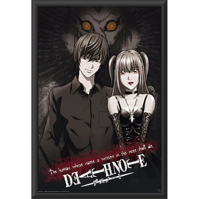 Death Note - Power Couple Framed Art Poster - 24 x 36 Inch
