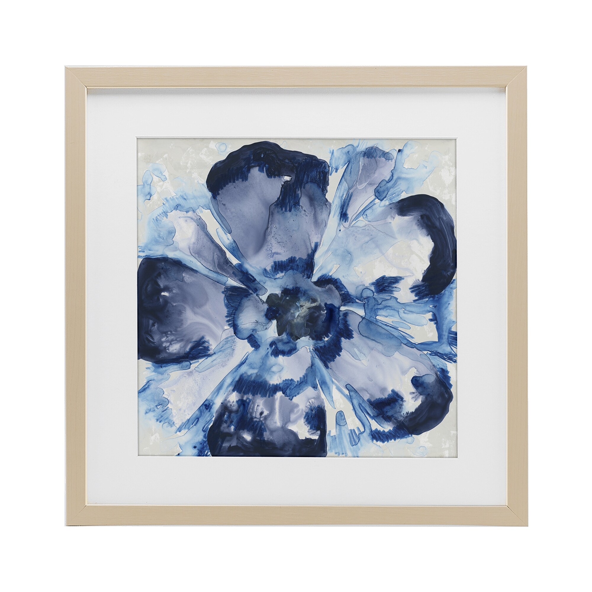 Blue Glass Flower June Erica Vess