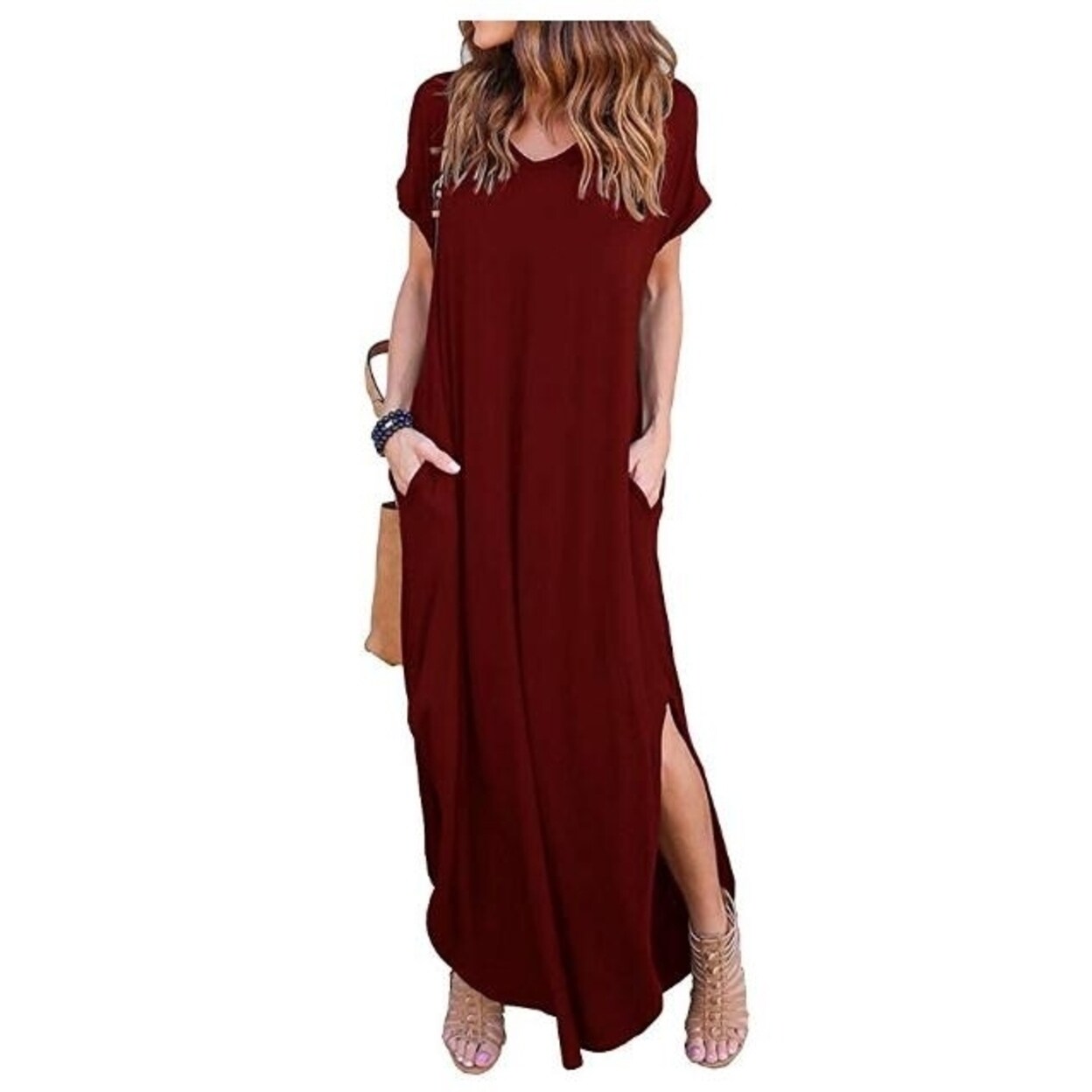 pocket maxi dress