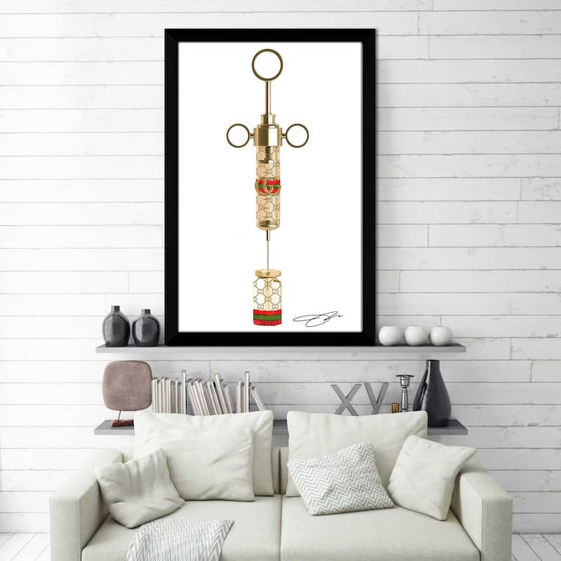 "Shot Of Gucci" by Jodi Print on Acrylic