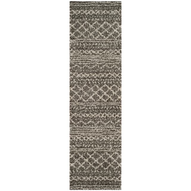 SAFAVIEH Arizona Shag Lotta Moroccan 1.2-inch Thick Rug