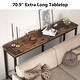 preview thumbnail 17 of 17, Extra Long Sofa Table, 70.9 inches Console Table Behind Couch/Sofa, Entrance Table/Bar Table