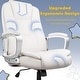 preview thumbnail 14 of 34, Bossin Big and Tall Office Chair High Back Executive Chair Ergonomic Adjustable Executive Leather Chair,400lbs