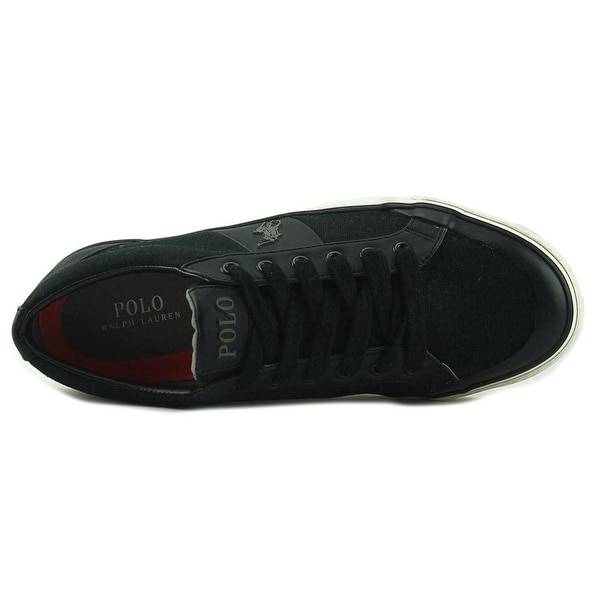 black polo tennis shoes