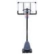 preview thumbnail 2 of 9, Portable 6-10ft Adjustable Basketball Hoop, 44-Inch Backboard, Stable Base - 44'' x 28'' x 6" (L x W x H)