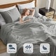 preview thumbnail 13 of 25, Chelsea Square Ayko Soft Washed Color Block Comforter Set