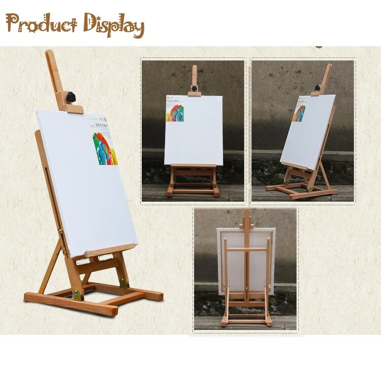 Hj 10 Red Beech Wood Portable Tabletop Easel Small Size Wood Color 27 5inch Overstock 31169605