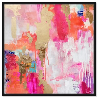 Exuberant Hues III Canvas by Art Remedy
