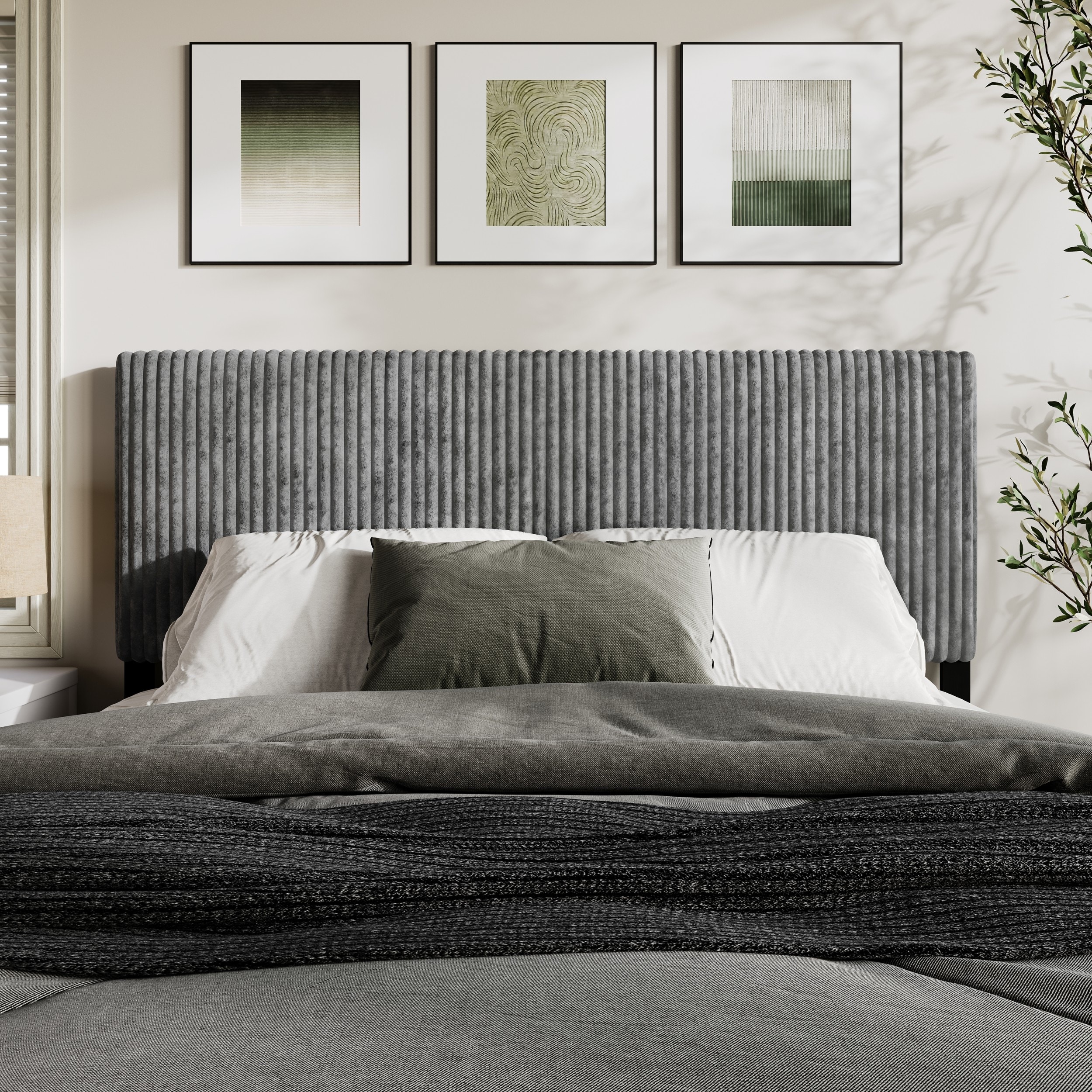 Clayfell Romney Upholstered Headboard