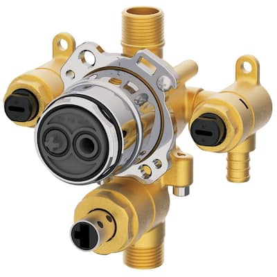 Gerber G00GS554S Treysta 0.5 PEX Crimp Shower Rough-In Valve