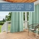 preview thumbnail 106 of 128, ATI Home Indoor/Outdoor Solid Cabana Grommet Top Curtain Panel Pair