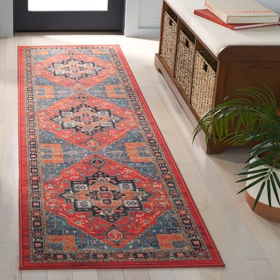 SAFAVIEH Journey Randi Transitional Machine Washable Rug - 2'2" x 8' Runner