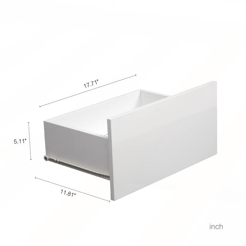 High gloss TV Stand with LED Lights