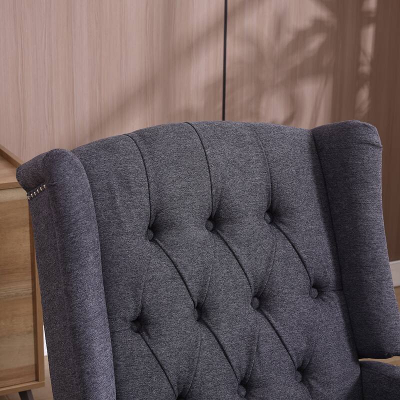 360 Degree Swivel Nursery Rocking Chair