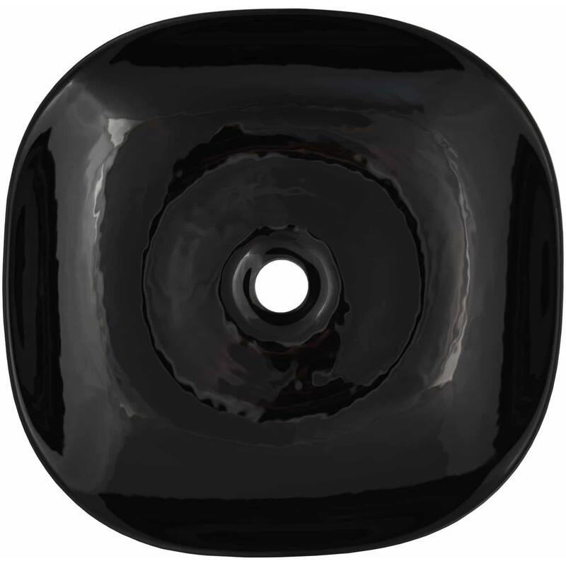 Native Trails Murano 14-3/4" Square Glass Vessel Bathroom Sink