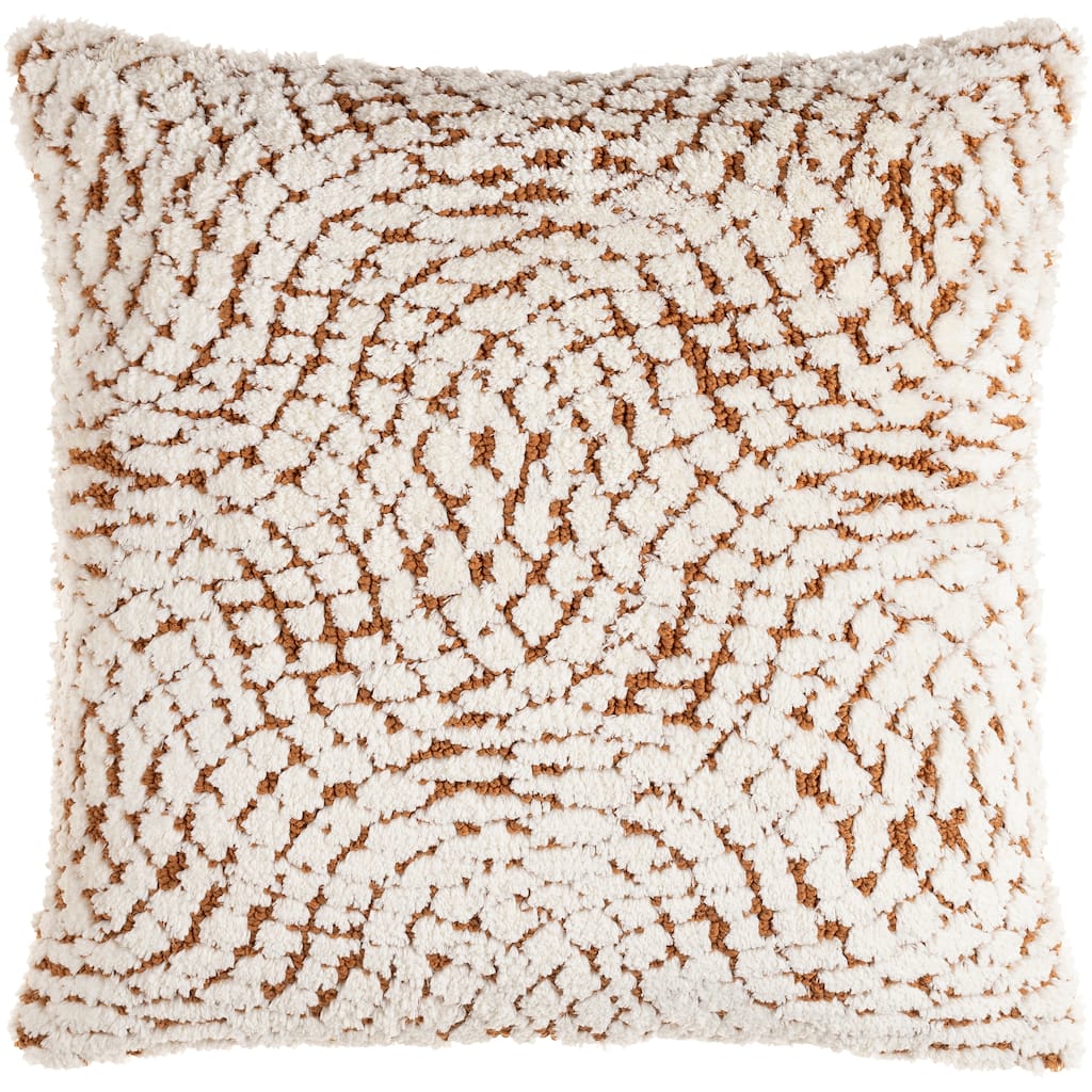 Kelda Knitted Abstract Throw Pillow