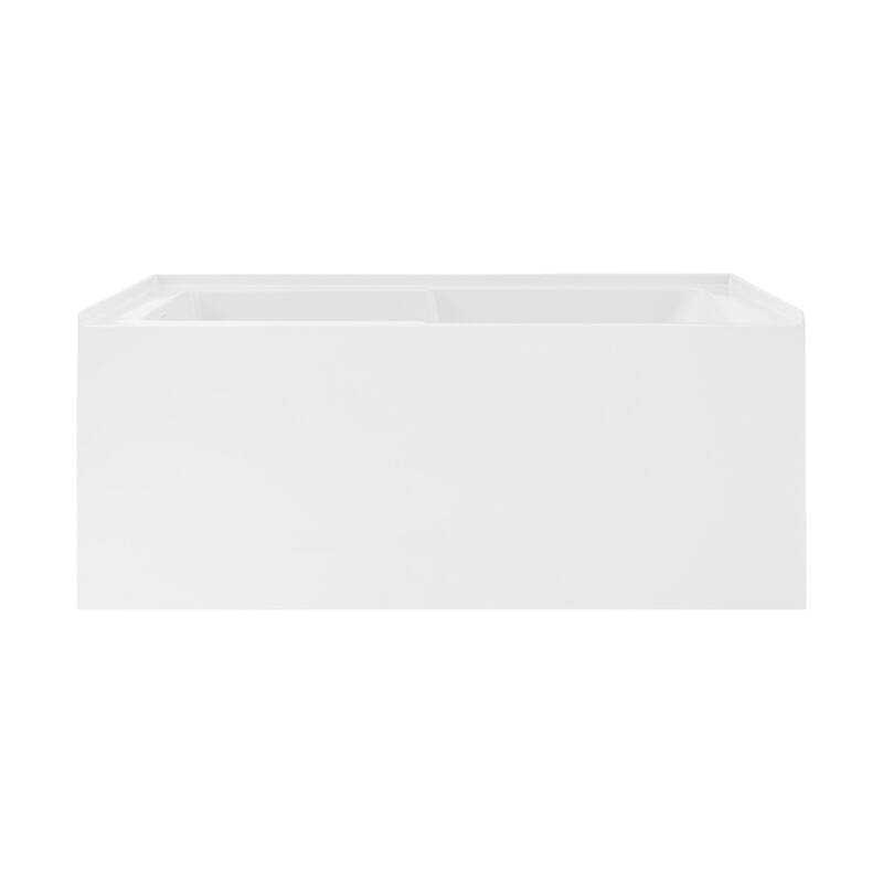 Swiss Madison SM-AB596 Voltaire 48" Three Wall Alcove Acrylic Soaking - White