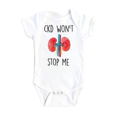 CKD Awareness - Baby Boy Girl Clothes Infant Bodysuit Funny Cute Newborn