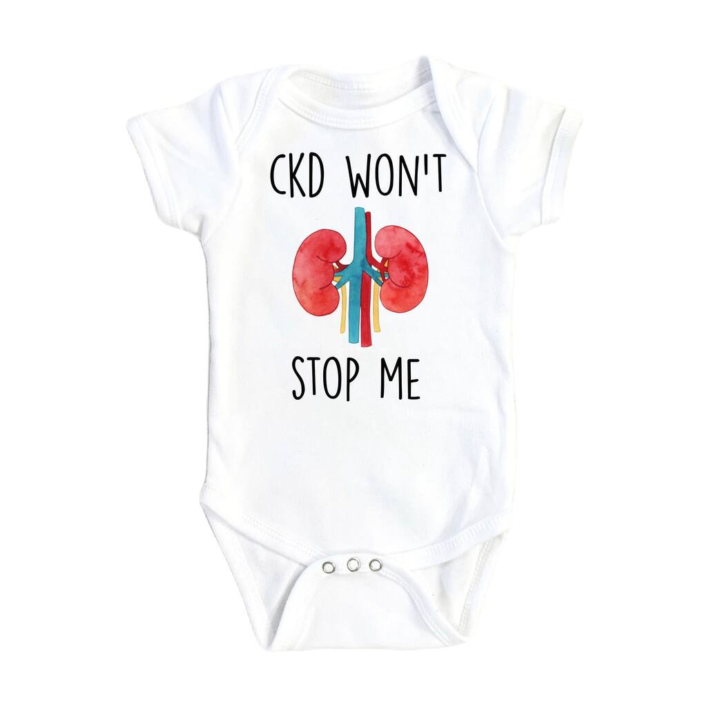 CKD Awareness - Baby Boy Girl Clothes Infant Bodysuit Funny Cute Newborn