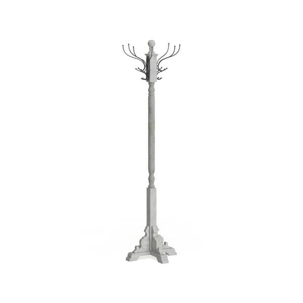 slide 17 of 20, Grey Fir Farmhouse Coat Rack 74 x 19 x 19 Grey