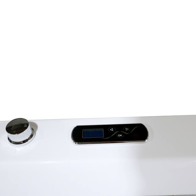 A&E Bath Silvester Freestanding Jetted Tub - 67-inch