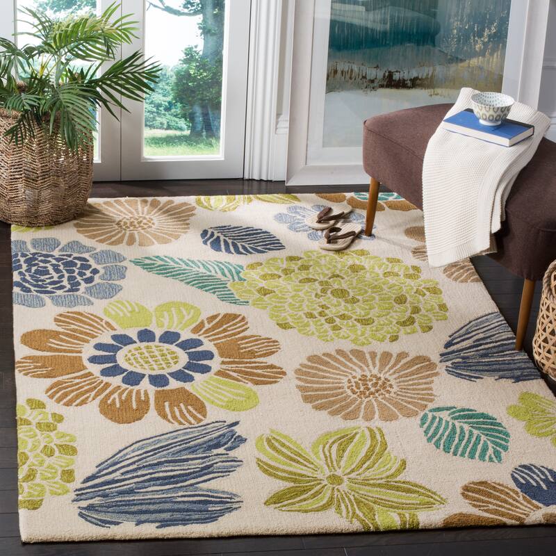 SAFAVIEH Handmade Four Seasons Alissa Floral Rug