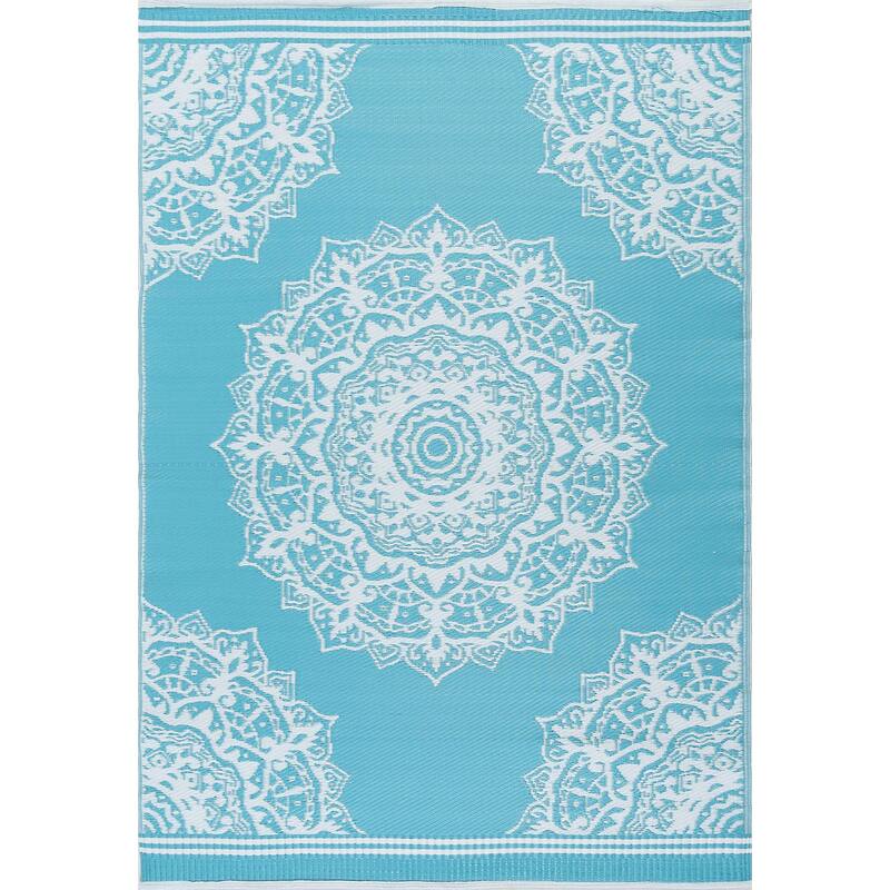 Sundown Beach Medallion Indoor/Outdoor Area Rug