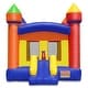 preview thumbnail 2 of 5, 13 x 13ft Commercial Castle Bounce House Inflatable Bouncer