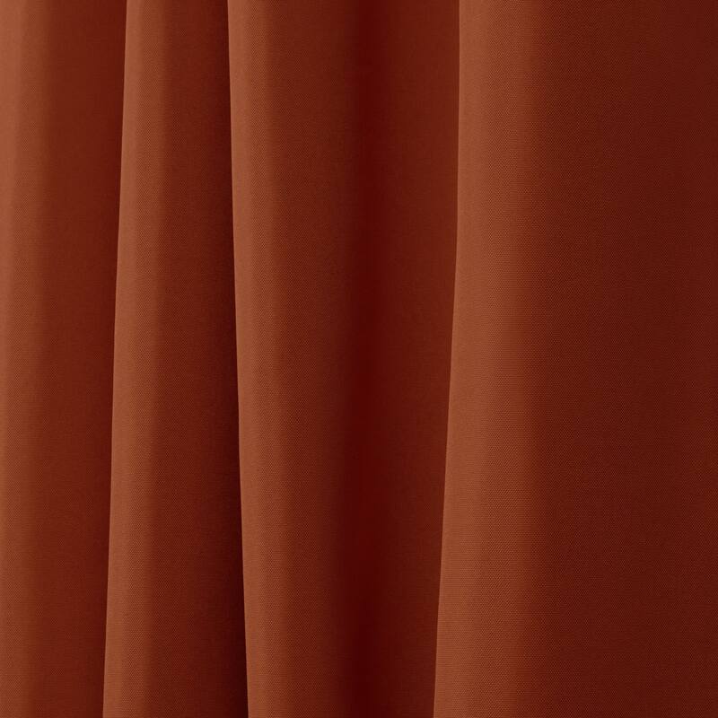 Nicole Miller Canvas Outdoor Curtain Panel Pair